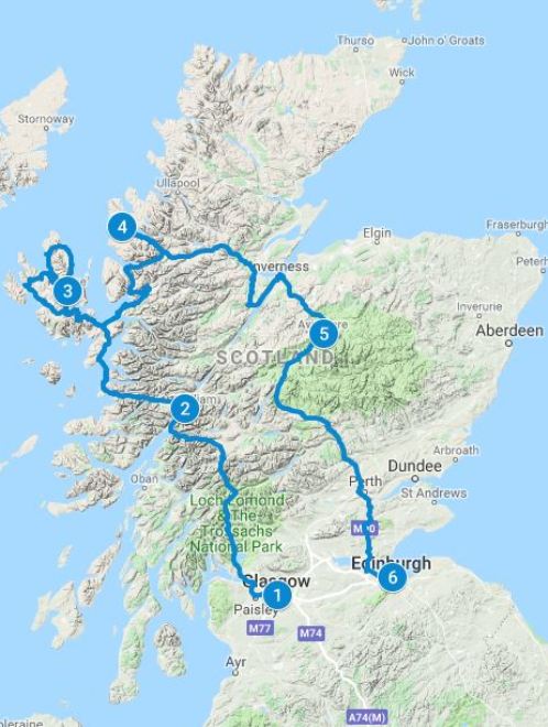 scotland tourist tours